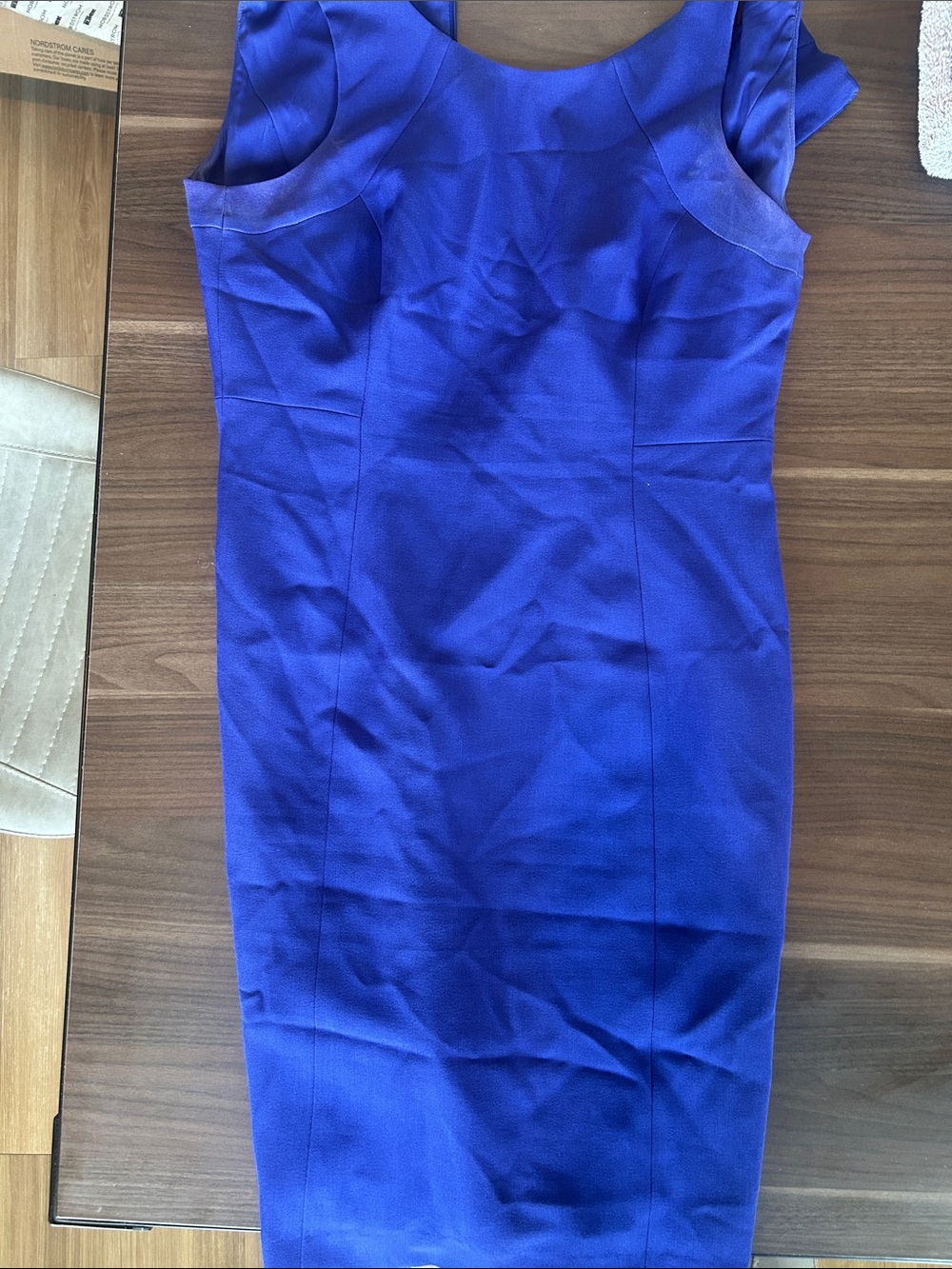 Kasper Cobalt Blue Sheath Dress